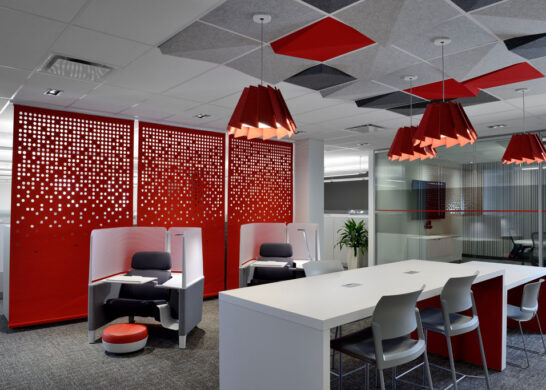 DuPont Canada office - individual desk units, and other workspaces